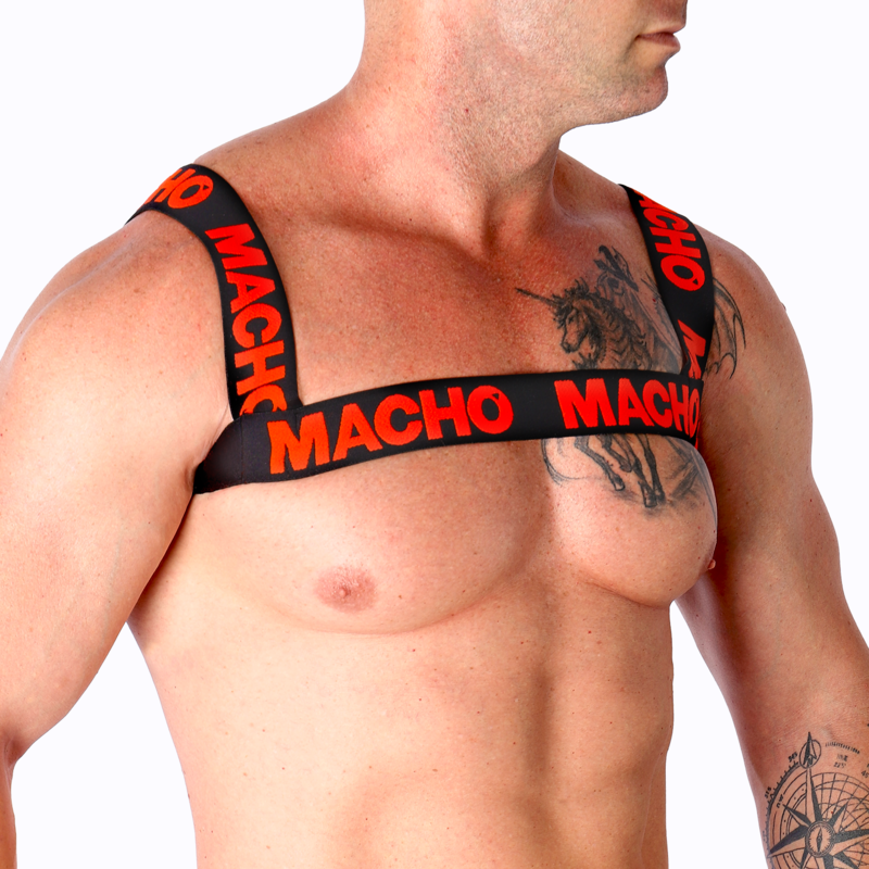 MACHO - DOUBLE RED HARNESS 2 MACHO - DOUBLE RED HARNESS - obrazek 2