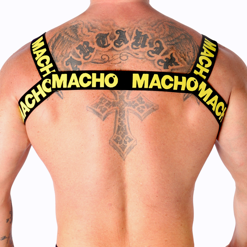 MACHO - DOUBLE YELLOW HARNESS 4 MACHO - DOUBLE YELLOW HARNESS - obrazek 4