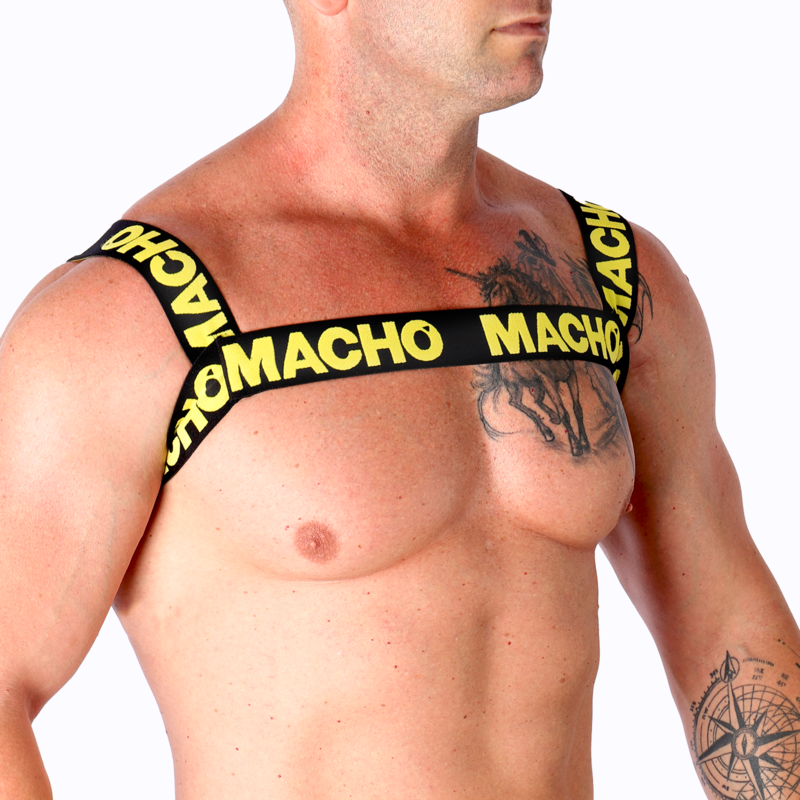 MACHO - DOUBLE YELLOW HARNESS 2 MACHO - DOUBLE YELLOW HARNESS - obrazek 2