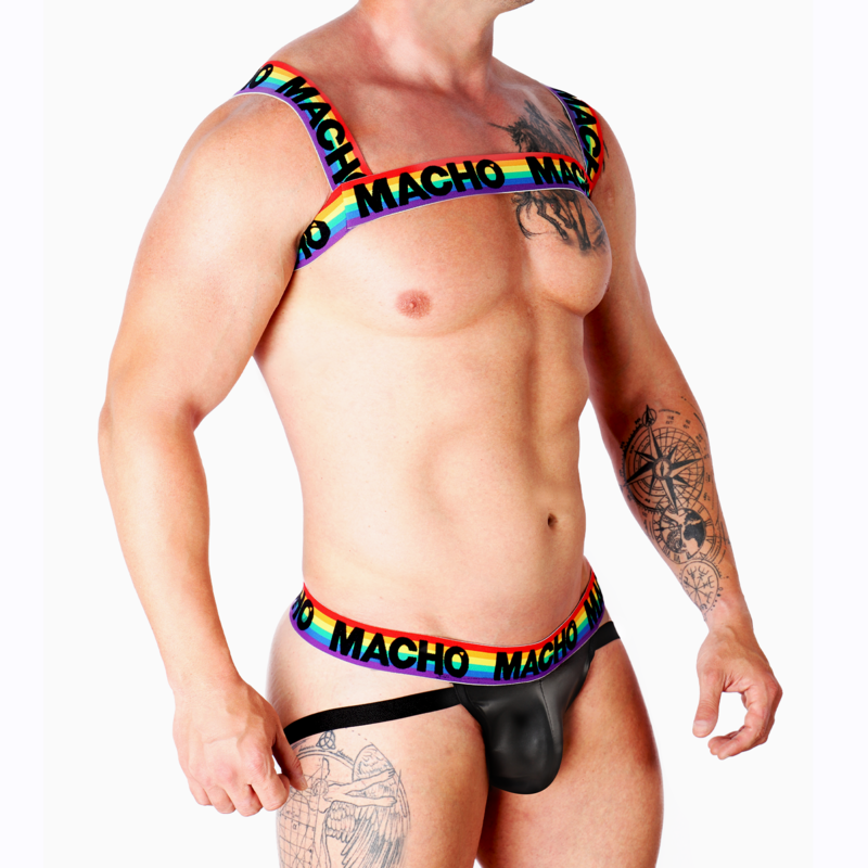 MACHO - DOUBLE HARNESS PRIDE LIMITED 2 MACHO - DOUBLE HARNESS PRIDE LIMITED - obrazek 2