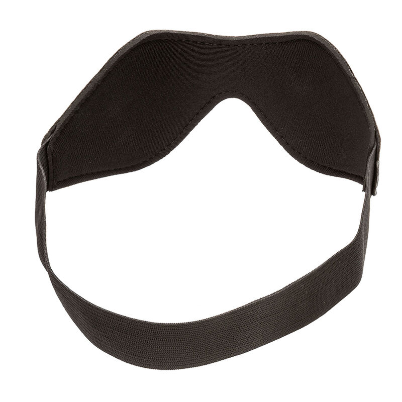 CALEXOTICS - NOCTURNAL EYE MASK PVC LEATHER BLACK 3 CALEXOTICS - NOCTURNAL EYE MASK PVC LEATHER BLACK - obrazek 3