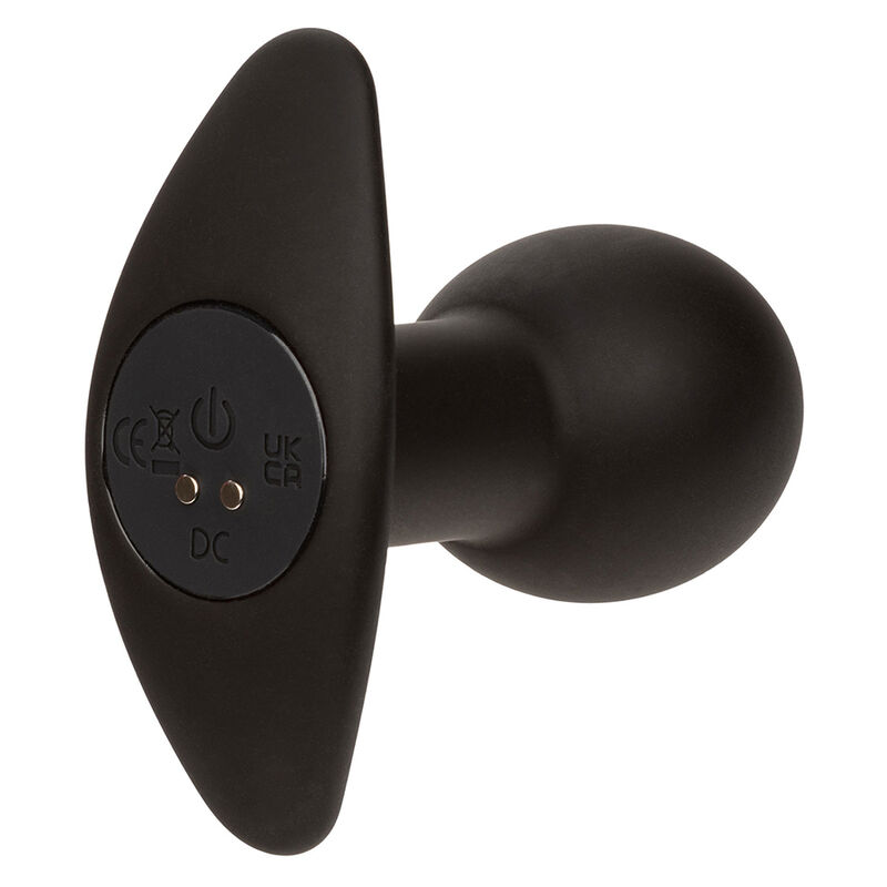 CALEXOTICS - ROCK BOTTOM ANAL PLUG 10 VIBRATIONS SILICONE BLACK 5 CALEXOTICS - ROCK BOTTOM ANAL PLUG 10 VIBRATIONS SILICONE BLACK - obrazek 5