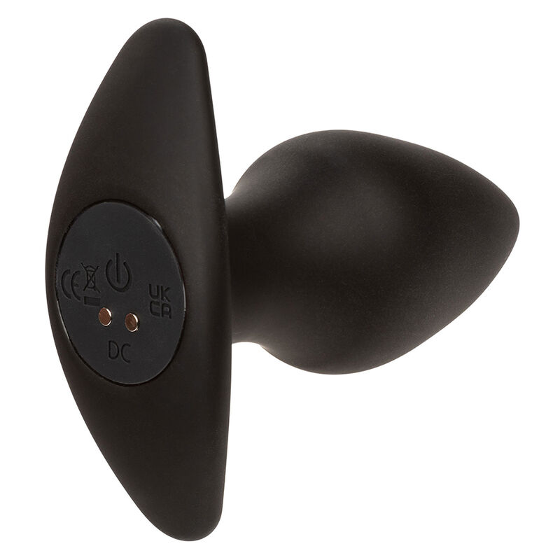 CALEXOTICS - ROCK BOTTOM PERFECT ANAL PLUG 10 VIBRATIONS SILICONE BLACK 4 CALEXOTICS - ROCK BOTTOM PERFECT ANAL PLUG 10 VIBRATIONS SILICONE BLACK - obrazek 4