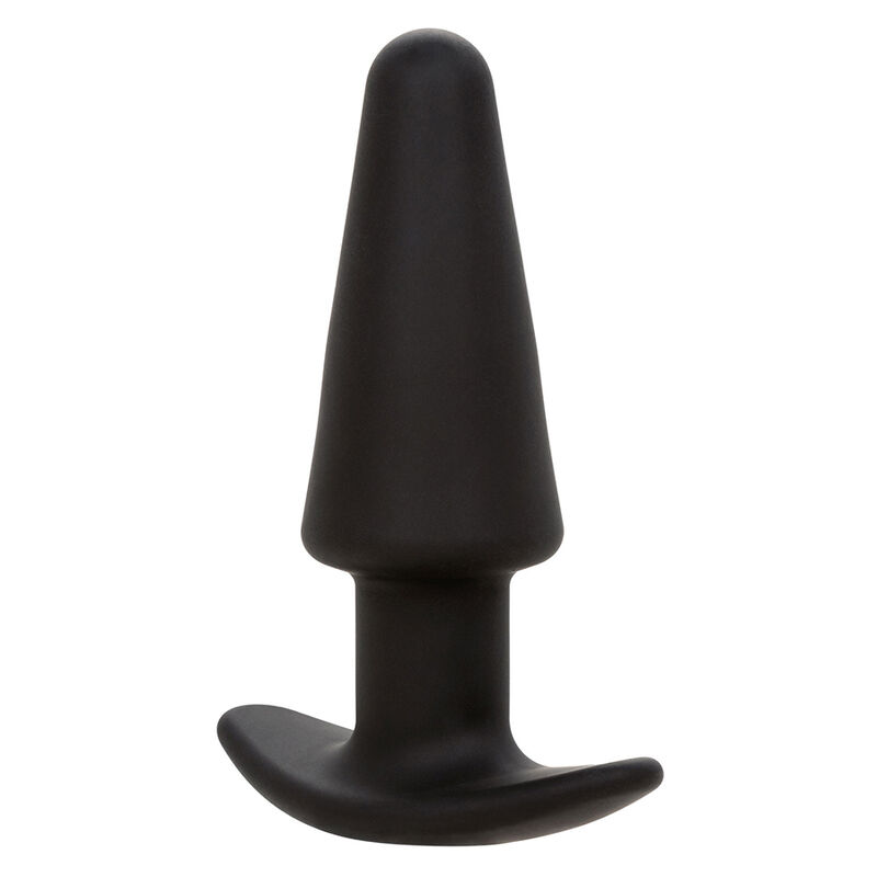 CALEXOTICS - ROCK BOTTOM TAPERED ANAL PLUG 10 VIBRACIONES SILICONE BLACK 3 CALEXOTICS - ROCK BOTTOM TAPERED ANAL PLUG 10 VIBRACIONES SILICONE BLACK - obrazek 3