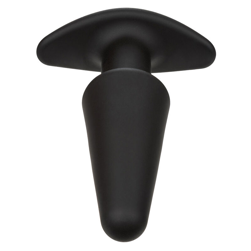 CALEXOTICS - ROCK BOTTOM TAPERED ANAL PLUG 10 VIBRACIONES SILICONE BLACK 4 CALEXOTICS - ROCK BOTTOM TAPERED ANAL PLUG 10 VIBRACIONES SILICONE BLACK - obrazek 4