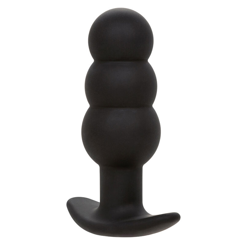 CALEXOTICS - ROCK BOTTOM BEADED ANAL PLUG 10 VIBRATIONS SILICONE BLACK 2 CALEXOTICS - ROCK BOTTOM BEADED ANAL PLUG 10 VIBRATIONS SILICONE BLACK - obrazek 2