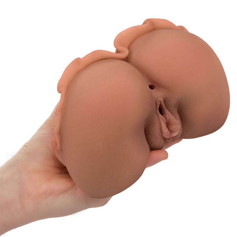 CALEXOTICS - THE HOMECOMING QUEEN DOUBLE REALISTIC MASTURBATOR CARAMEL 4 CALEXOTICS - THE HOMECOMING QUEEN DOUBLE REALISTIC MASTURBATOR CARAMEL - obrazek 4