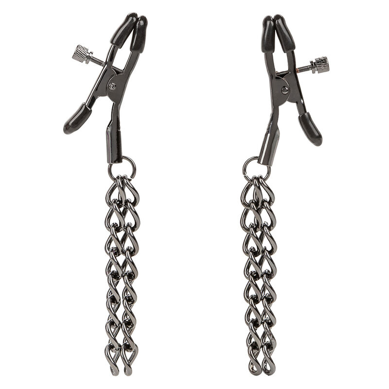 CALEXOTICS - EUPHORIA CHAIN NIPPLE CLAMPS 14.5 CM 2 CALEXOTICS - EUPHORIA CHAIN NIPPLE CLAMPS 14.5 CM - obrazek 2