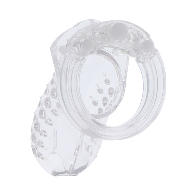 HIDDEN DESIRE - EXTREME CHASTITY COCK CAGE ACRYLIC ADJUSTABLE CLEAR 2 HIDDEN DESIRE - EXTREME CHASTITY COCK CAGE ACRYLIC ADJUSTABLE CLEAR - obrazek 2