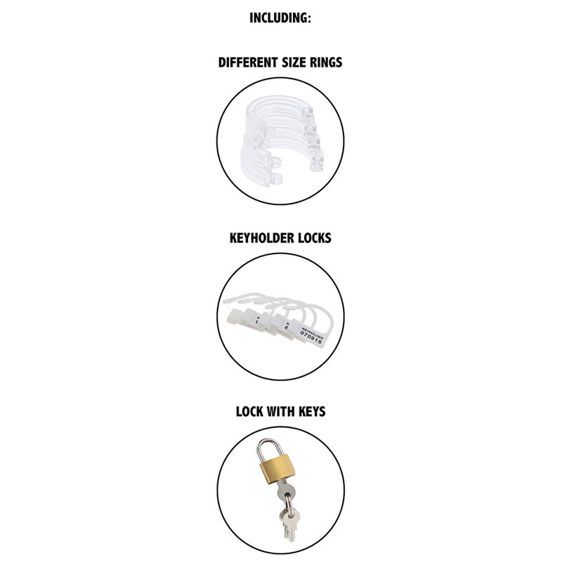 HIDDEN DESIRE - EXTREME CHASTITY COCK CAGE ACRYLIC ADJUSTABLE CLEAR 4 HIDDEN DESIRE - EXTREME CHASTITY COCK CAGE ACRYLIC ADJUSTABLE CLEAR - obrazek 4