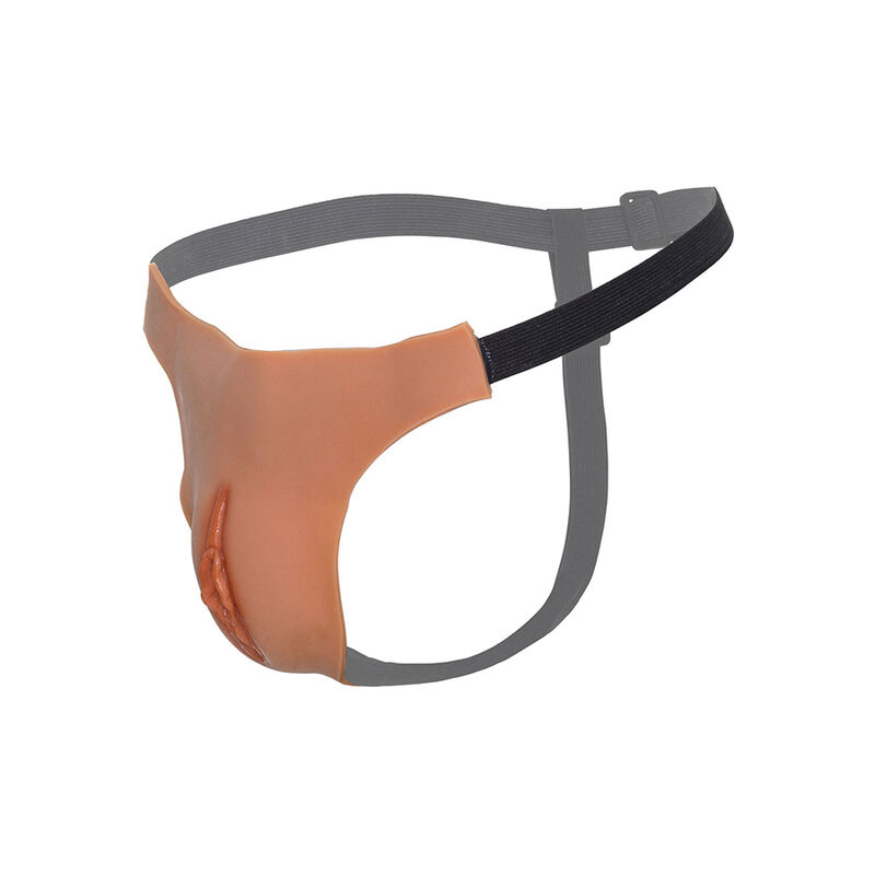 HIDDEN DESIRE - ALTER EGO ADJUSTABLE OPEN VAGINA STRING FLESH 2 HIDDEN DESIRE - ALTER EGO ADJUSTABLE OPEN VAGINA STRING FLESH - obrazek 2