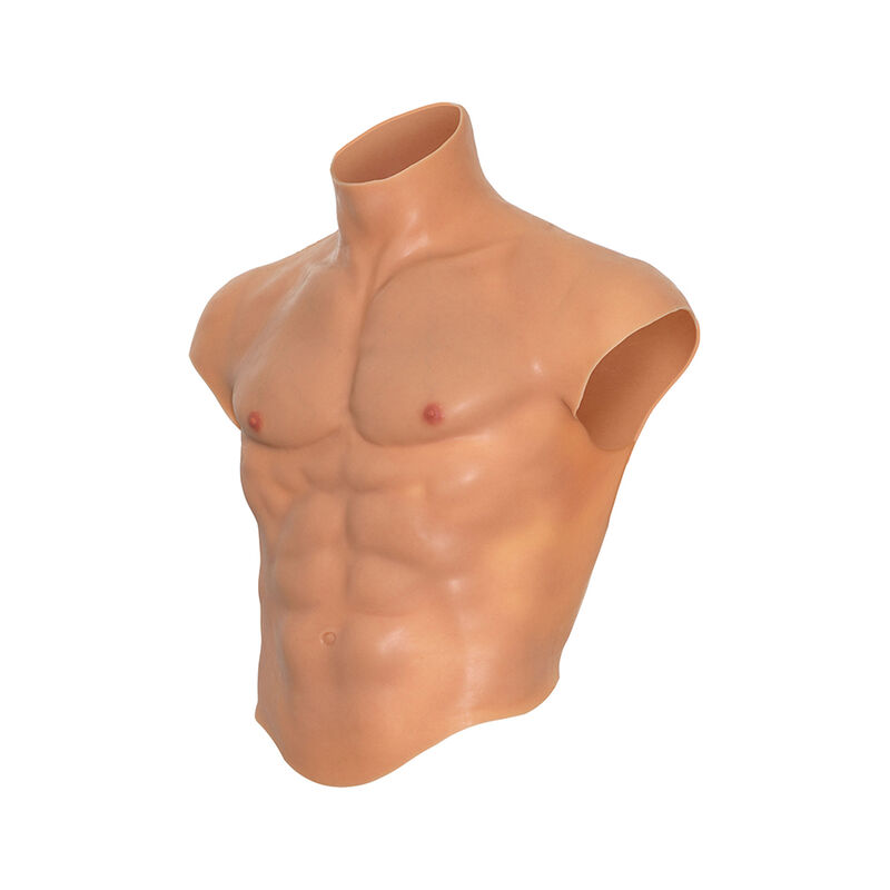 HIDDEN DESIRE - ALTER EGO SILICONE MALE TORSO SHIRT WITH ABS FLESH 2 HIDDEN DESIRE - ALTER EGO SILICONE MALE TORSO SHIRT WITH ABS FLESH - obrazek 2