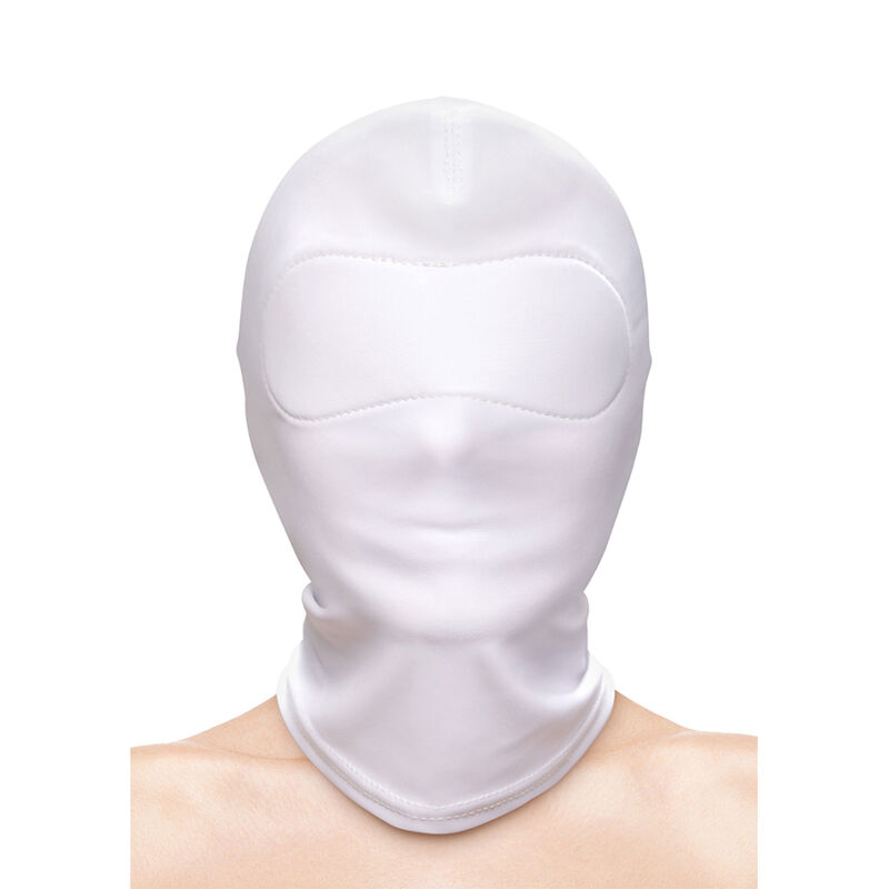 NS NOVELTIES - FETISH  FASHION CLOSED HOOD NYLON WHITE