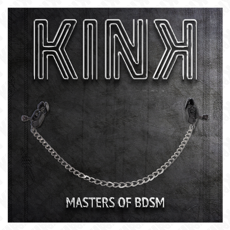 KINK - FLAT CHAIN NIPPLE CLAMPS SILVER 30 CM 5 KINK - FLAT CHAIN NIPPLE CLAMPS SILVER 30 CM - obrazek 5