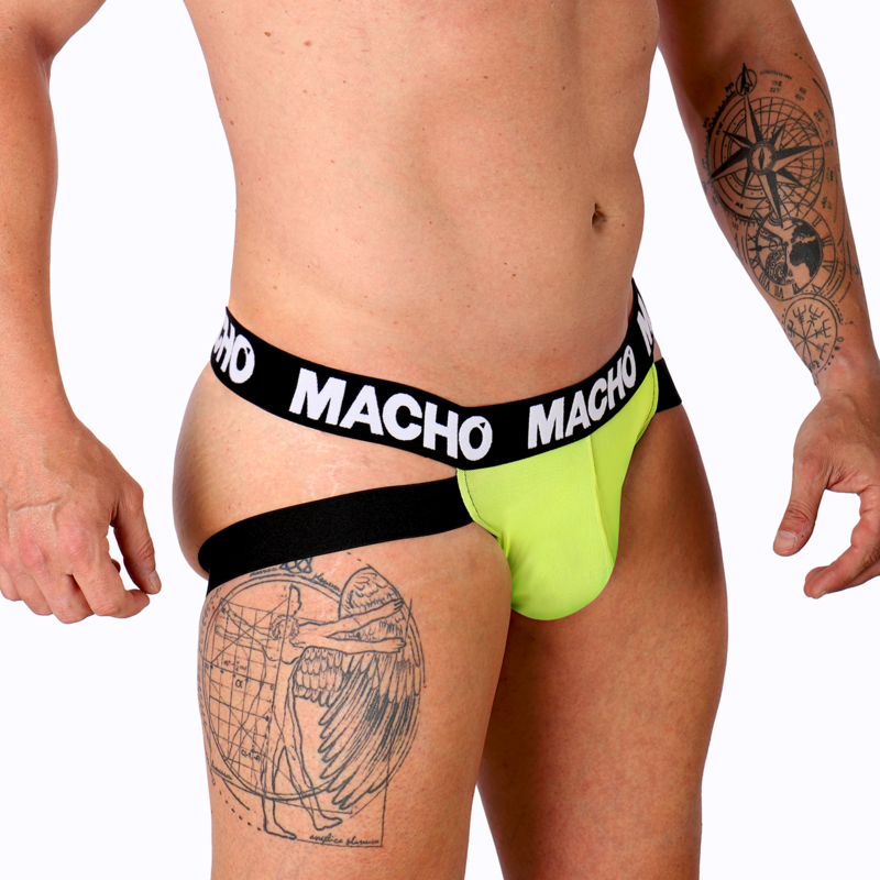 MACHO - MX28FA JOCK YELLOW S 2 MACHO - MX28FA JOCK YELLOW S - obrazek 2