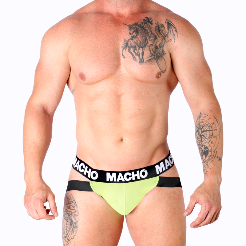 MACHO - MX28FA JOCK YELLOW S 5 MACHO - MX28FA JOCK YELLOW S - obrazek 5