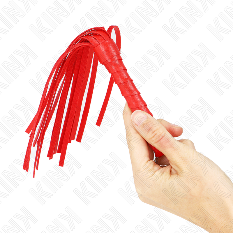 KINK - SIMPLE MINI RED WHIP 28 CM 3 KINK - SIMPLE MINI RED WHIP 28 CM - obrazek 3