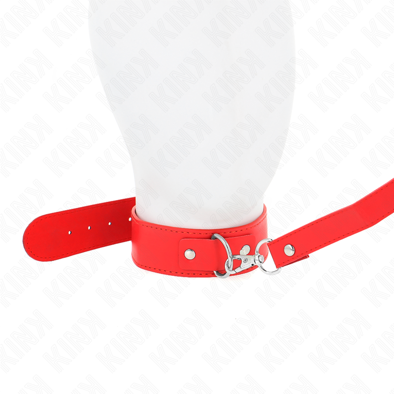 KINK - NECKLACE WITH BELT 116 CM ROJO STRAP ADJUSTABLE 32-50 CM X 8 CM 5 KINK - NECKLACE WITH BELT 116 CM ROJO STRAP ADJUSTABLE 32-50 CM X 8 CM - obrazek 5