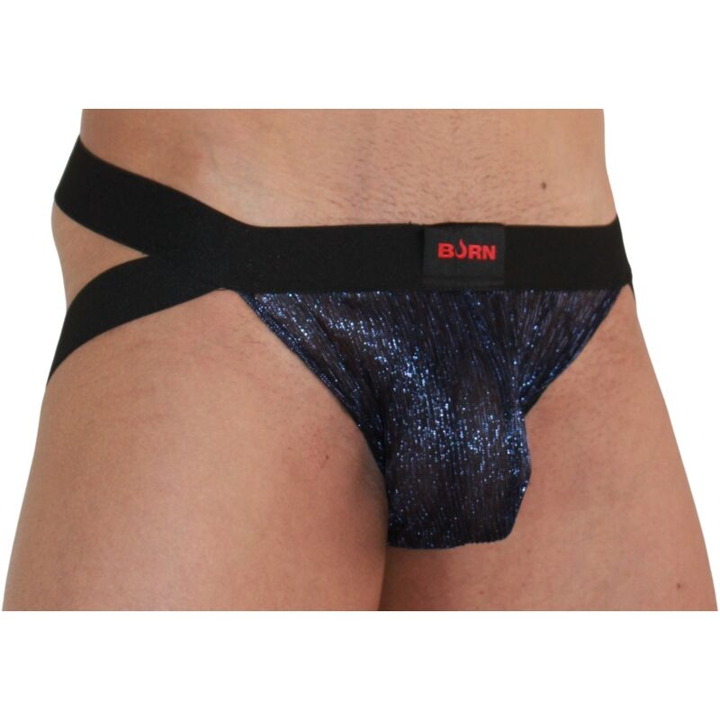 BURN - 006 JOCK SHINY BLUE / BLACK S 2 BURN - 006 JOCK SHINY BLUE / BLACK S - obrazek 2