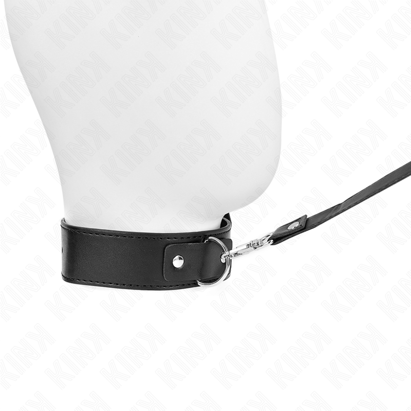 KINK - NECKLACE WITH BELT 116 CM BLACK STRAP ADJUSTABLE 32-50 CM X 8 CM 5 KINK - NECKLACE WITH BELT 116 CM BLACK STRAP ADJUSTABLE 32-50 CM X 8 CM - obrazek 5