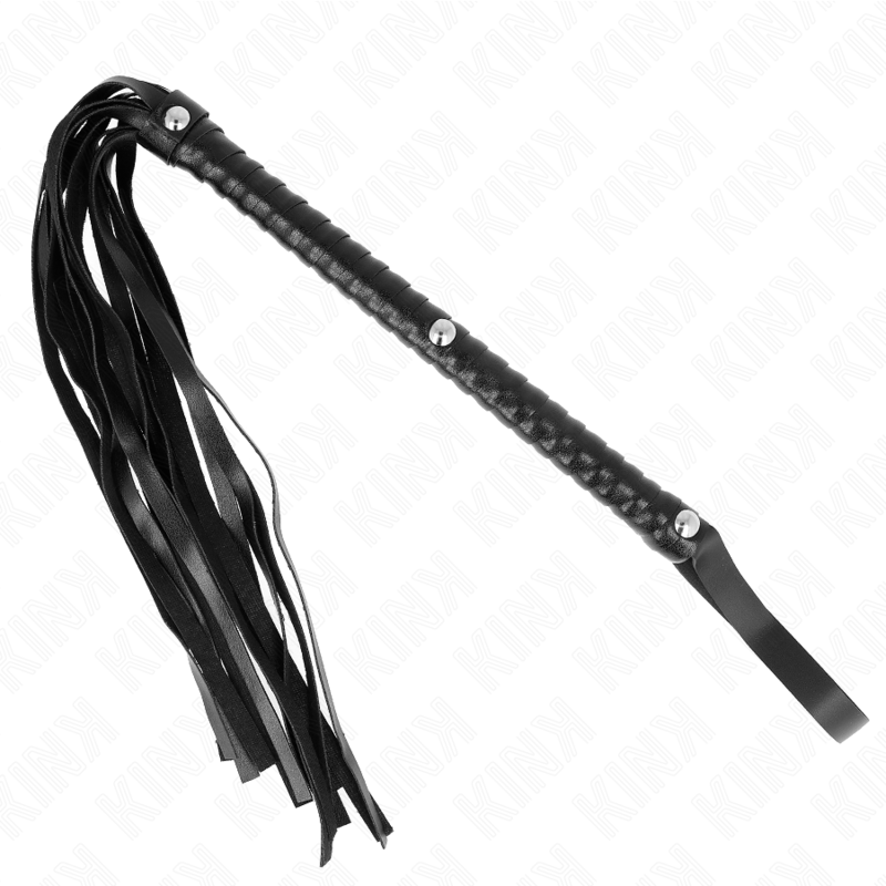 KINK - LONG HANDLE WHIP 60 CM 2 KINK - LONG HANDLE WHIP 60 CM - obrazek 2
