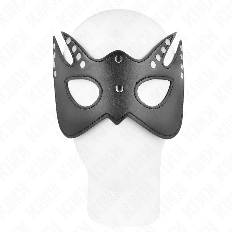 KINK - BAT MASK WITH RIVETS 23 x 15 CM 2 KINK - BAT MASK WITH RIVETS 23 x 15 CM - obrazek 2