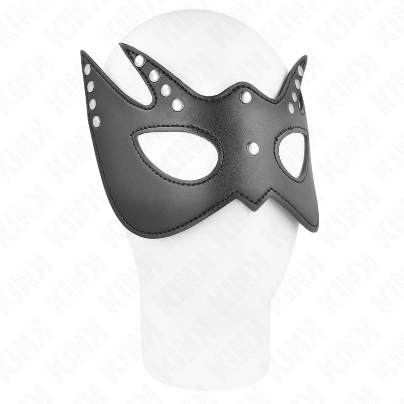 KINK - BAT MASK WITH RIVETS 23 x 15 CM 3 KINK - BAT MASK WITH RIVETS 23 x 15 CM - obrazek 3