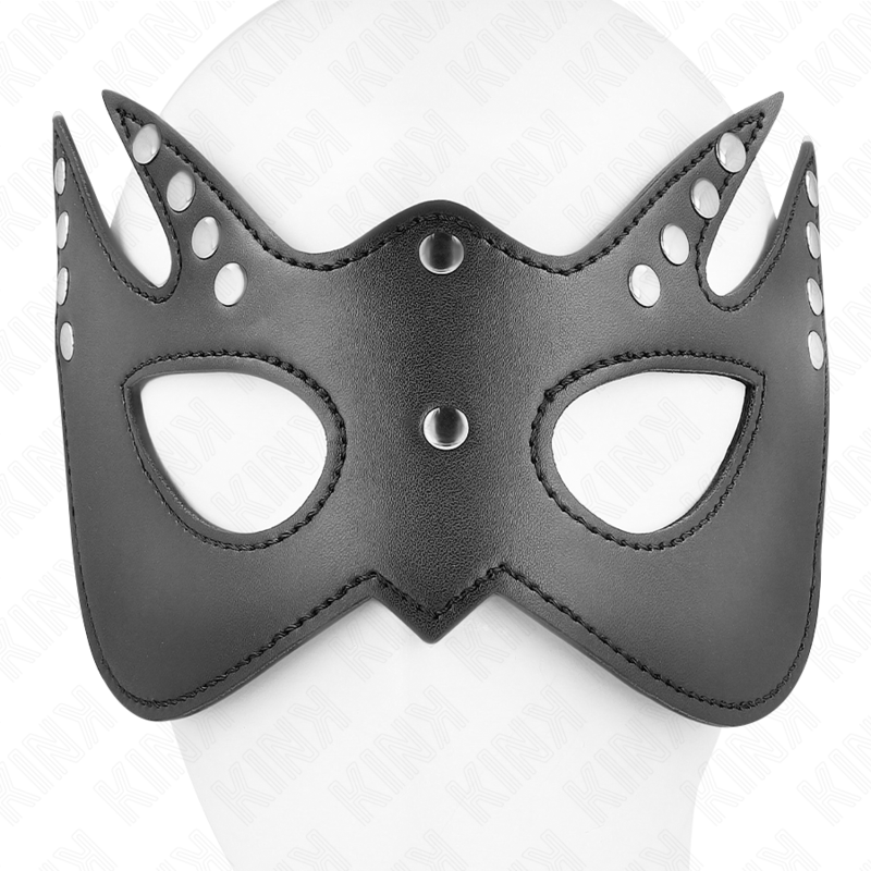 KINK - BAT MASK WITH RIVETS 23 x 15 CM 4 KINK - BAT MASK WITH RIVETS 23 x 15 CM - obrazek 4