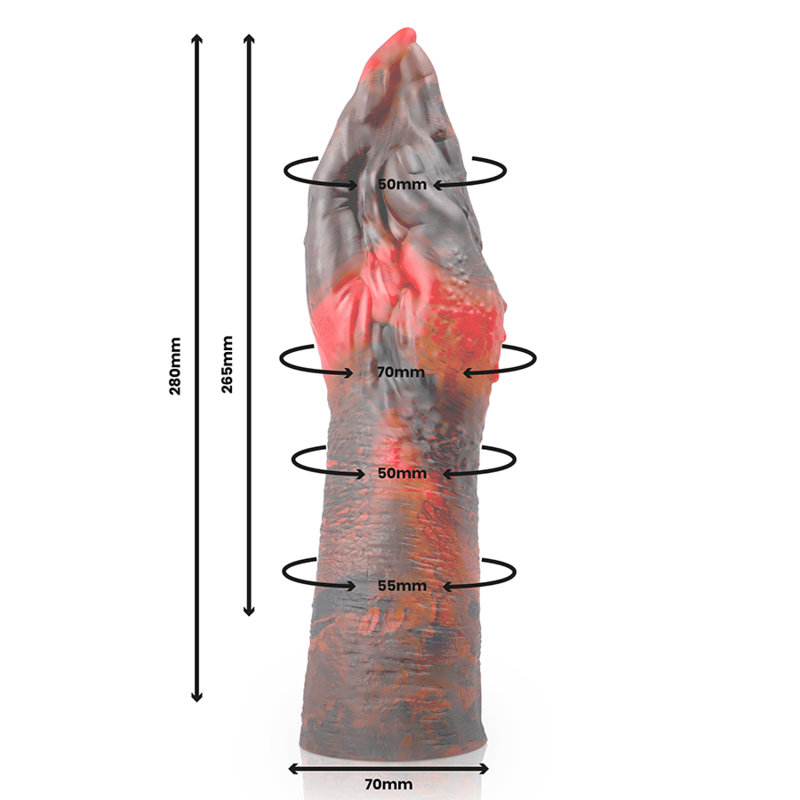 EPIC - LILITH DILDO EVIL DEMON L 2 EPIC - LILITH DILDO EVIL DEMON L - obrazek 2