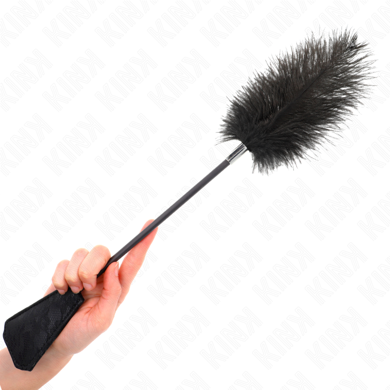 KINK - OSTRICH FEATHERS FOR TICKLE WITH LACE PALLET 56 CM 4 KINK - OSTRICH FEATHERS FOR TICKLE WITH LACE PALLET 56 CM - obrazek 4