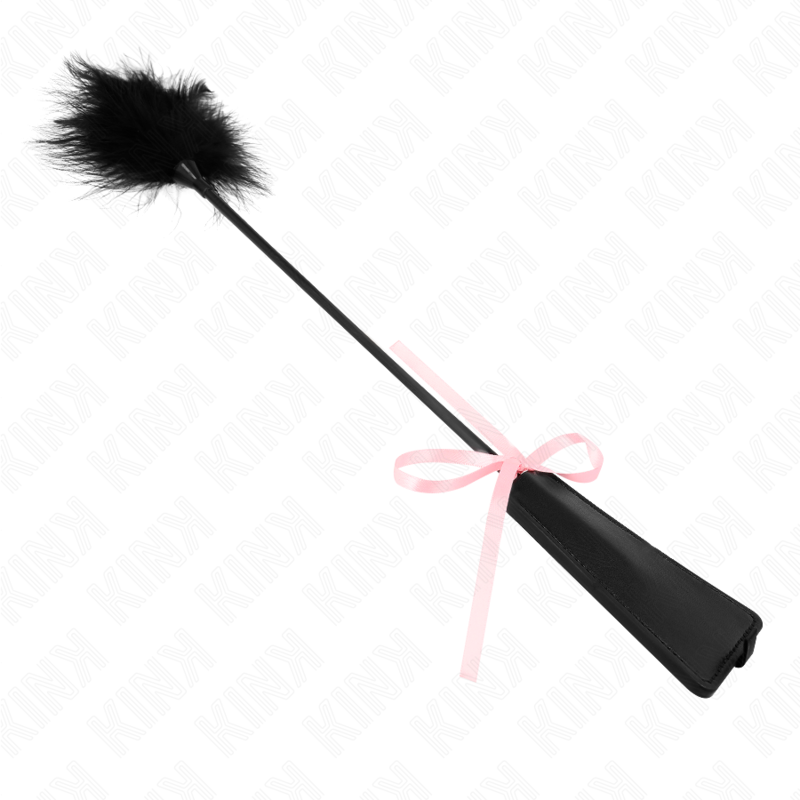 KINK - TICKLE FEATHERS WITH PINK RIBBON BOW 49 CM 3 KINK - TICKLE FEATHERS WITH PINK RIBBON BOW 49 CM - obrazek 3