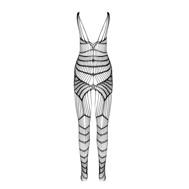 PASSION - BS 102 BODYSTOCKING WHITE ONE SIZE 3 PASSION - BS 102 BODYSTOCKING WHITE ONE SIZE - obrazek 3