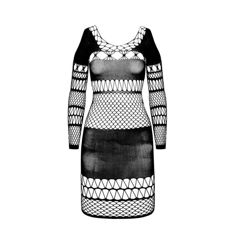 PASSION - BS 105 BODYSTOCKING RED ONE SIZE 3 PASSION - BS 105 BODYSTOCKING RED ONE SIZE - obrazek 3