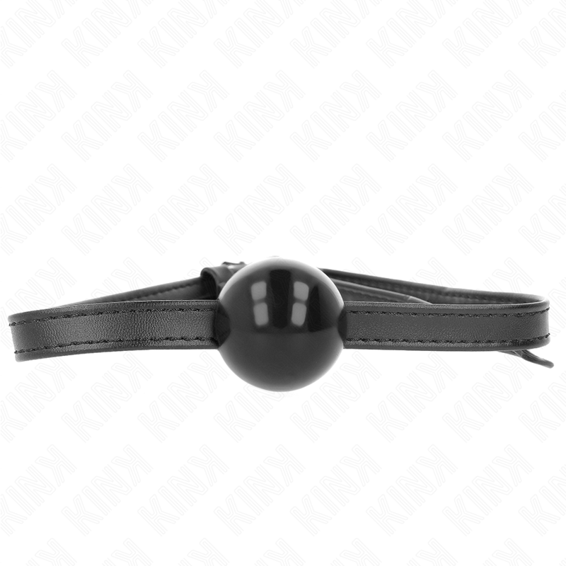 KINK - SMALL SIMPLICITY STRAP BALL 4 CM GAG 60 x 2 CM 3 KINK - SMALL SIMPLICITY STRAP BALL 4 CM GAG 60 x 2 CM - obrazek 3