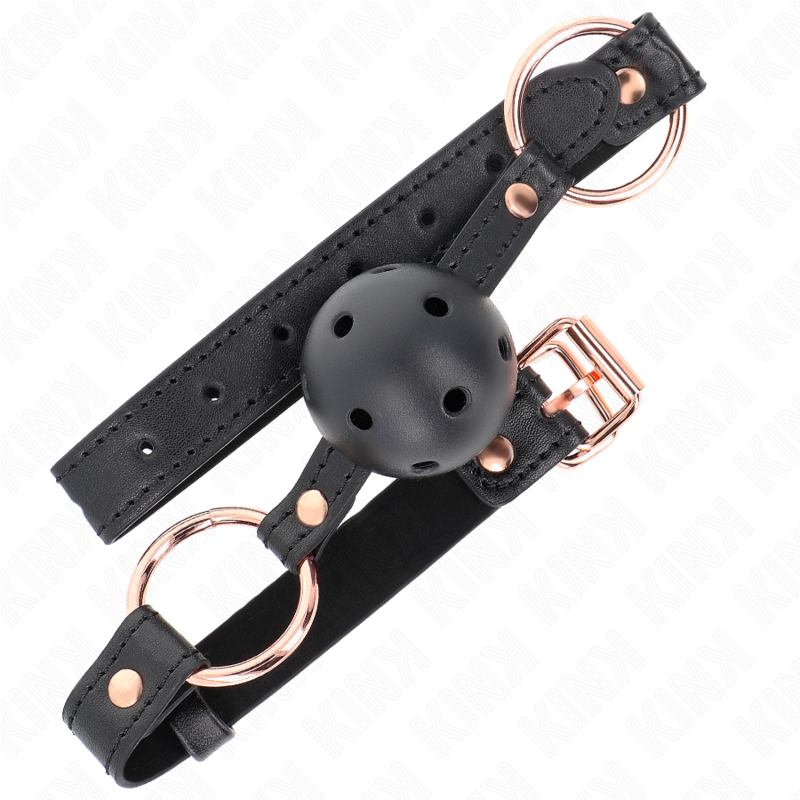KINK - PREMIUM TPE BALL 4 CM GAG 60 x 2 CM 2 KINK - PREMIUM TPE BALL 4 CM GAG 60 x 2 CM - obrazek 2