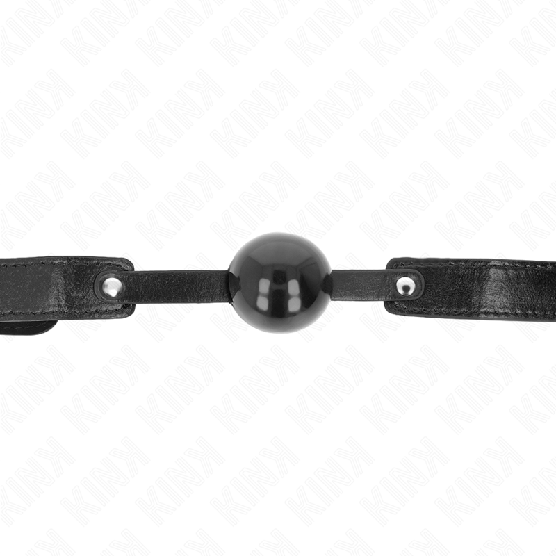 KINK - SOFT TPE BALL 4 CM GAG MODEL 2 65 x 2.5 CM 3 KINK - SOFT TPE BALL 4 CM GAG MODEL 2 65 x 2.5 CM - obrazek 3