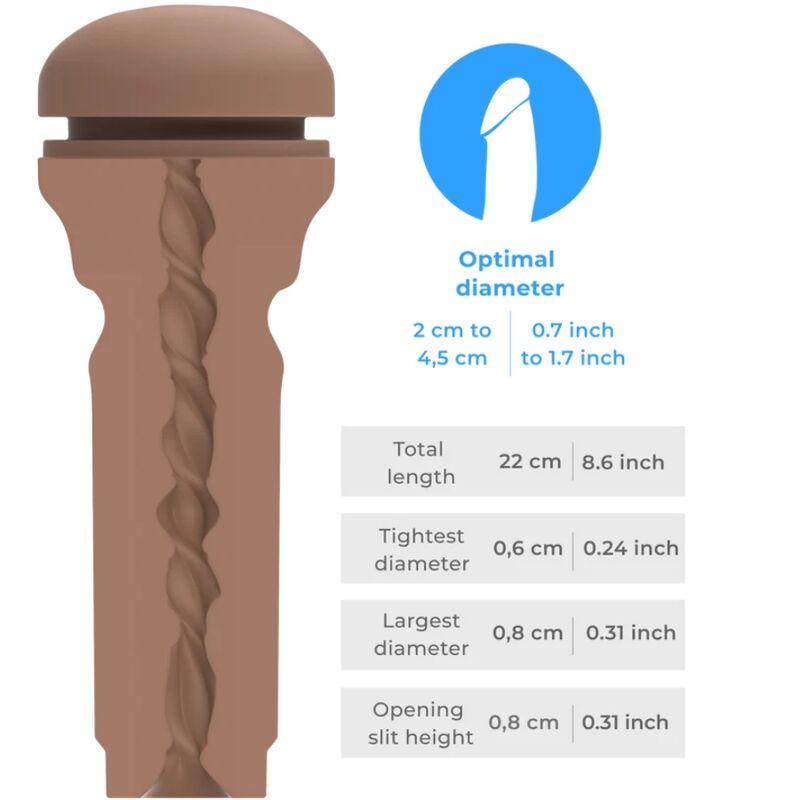 KIIROO - FEEL STROKER EXTRA TIGHT BUTT MID BROWN 5 KIIROO - FEEL STROKER EXTRA TIGHT BUTT MID BROWN - obrazek 5