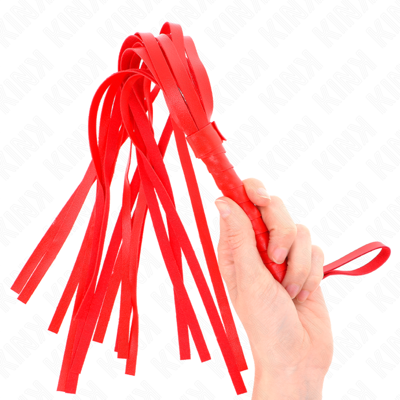 KINK - SIMPLE RED WHIP 45 CM 3 KINK - SIMPLE RED WHIP 45 CM - obrazek 3