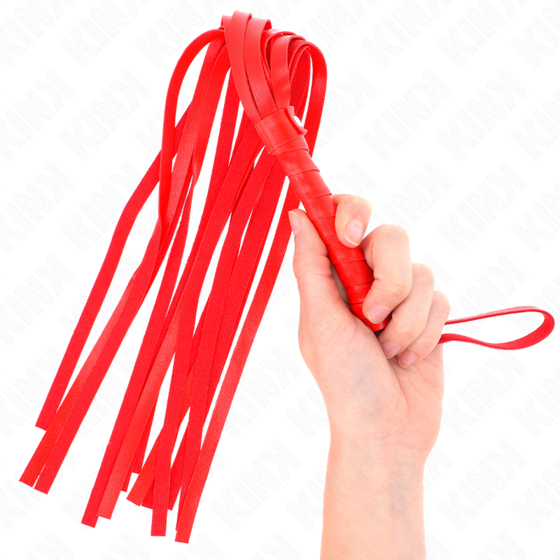 KINK - SIMPLE RED WHIP 45 CM 2 KINK - SIMPLE RED WHIP 45 CM - obrazek 2
