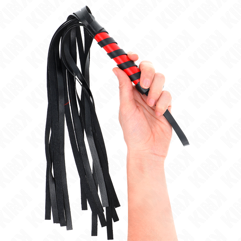 KINK - SHORT HANDLE WHIP 45 CM 3 KINK - SHORT HANDLE WHIP 45 CM - obrazek 3