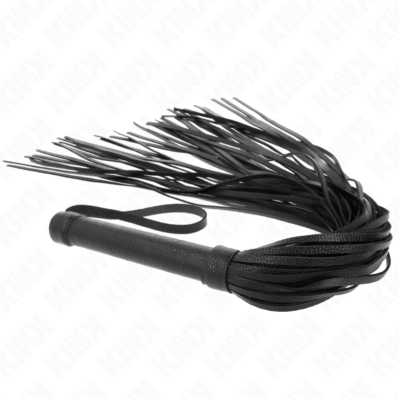 KINK - BLACK SOFT PVC WHIP 70 CM 2 KINK - BLACK SOFT PVC WHIP 70 CM - obrazek 2