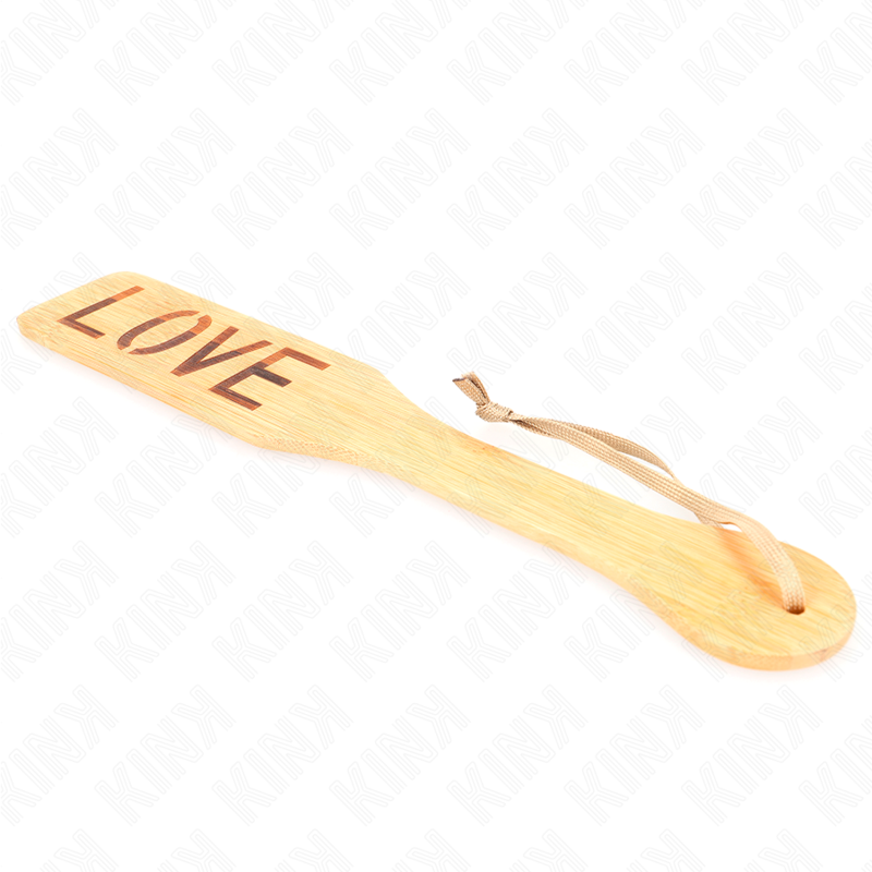 KINK - BAMBOO PALETTE WORD LOVE 32 X 5.5 CM 3 KINK - BAMBOO PALETTE WORD LOVE 32 X 5.5 CM - obrazek 3
