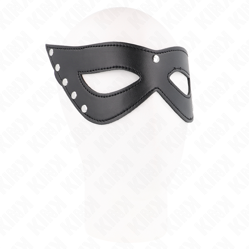 KINK - 5 RIVETS EYE MASK 28 x 8 CM 3 KINK - 5 RIVETS EYE MASK 28 x 8 CM - obrazek 3
