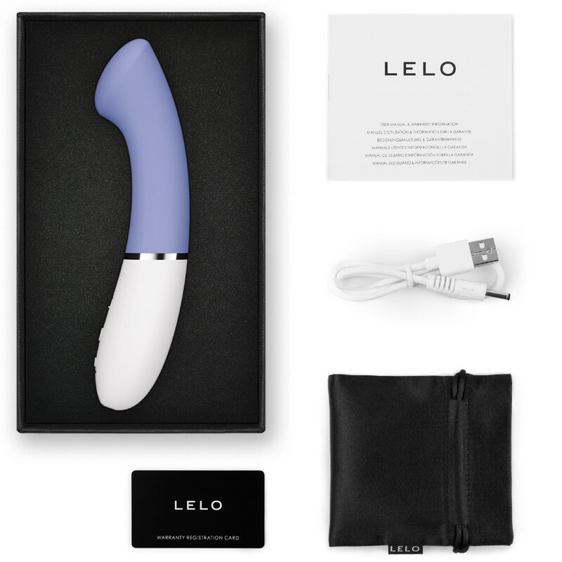 LELO - GIGI™ 3 G-SPOT VIBRATOR BLUE 2 LELO - GIGI™ 3 G-SPOT VIBRATOR BLUE - obrazek 2