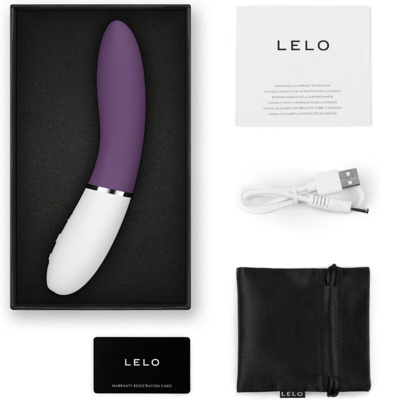 LELO - LIV™ 3 G-SPOT STIMULATOR VIOLET 2 LELO - LIV™ 3 G-SPOT STIMULATOR VIOLET - obrazek 2