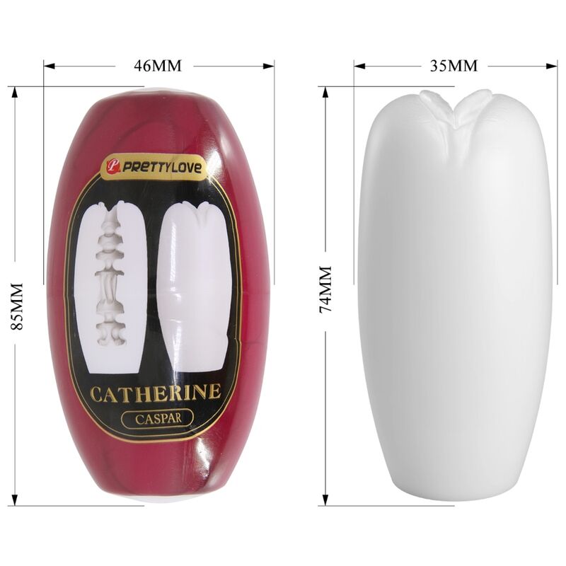 PRETTY LOVE - CATHERINE MALE MASTURBATOR WHITE 5 PRETTY LOVE - CATHERINE MALE MASTURBATOR WHITE - obrazek 5