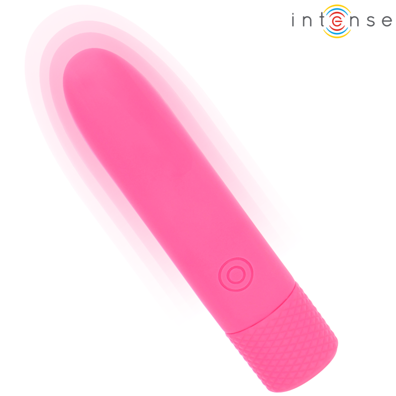 INTENSE - SYMONE USB RECHARGEABLE VIBRATING BULLET 8 VIBRATIONS PINK 10 X 2.2 CM 2 INTENSE - SYMONE USB RECHARGEABLE VIBRATING BULLET 8 VIBRATIONS PINK 10 X 2.2 CM - obrazek 2
