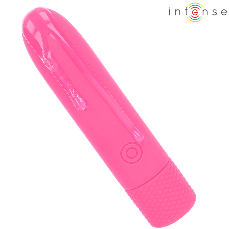 INTENSE - SYMONE USB RECHARGEABLE VIBRATING BULLET 8 VIBRATIONS PINK 10 X 2.2 CM 3 INTENSE - SYMONE USB RECHARGEABLE VIBRATING BULLET 8 VIBRATIONS PINK 10 X 2.2 CM - obrazek 3