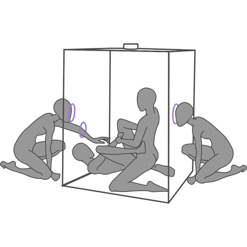 SECRET DOME - KINK CLUB CABIN SCANDALE PURPLE 4 SECRET DOME - KINK CLUB CABIN SCANDALE PURPLE - obrazek 4