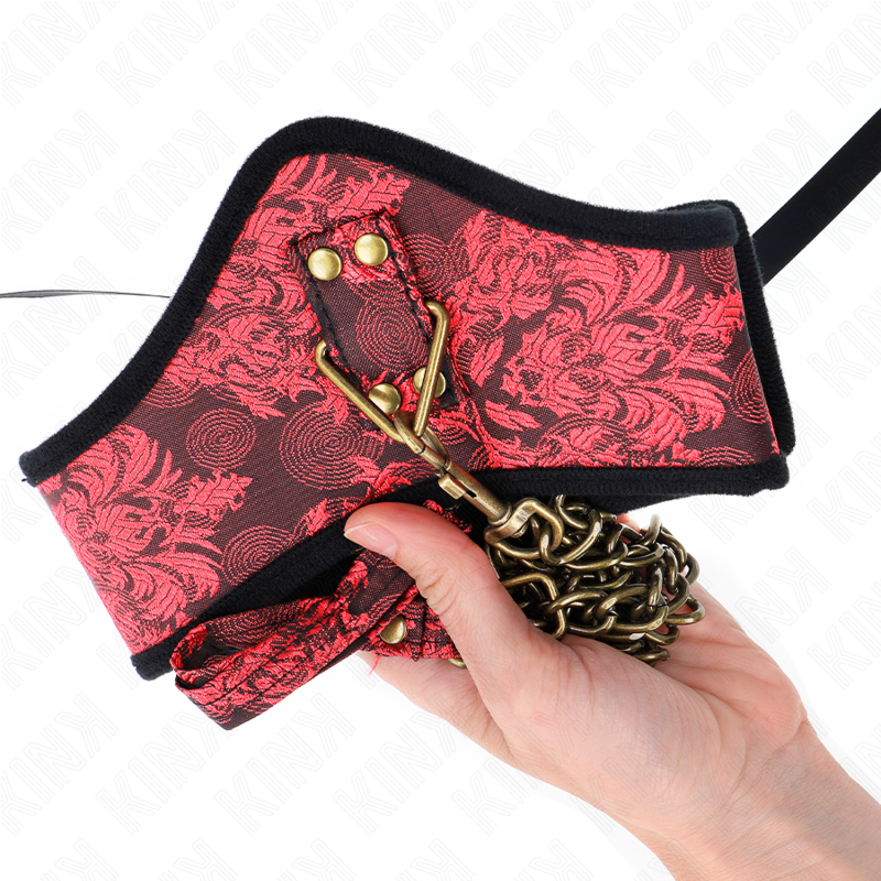 KINK - SCANDAL MODEL NECKLACE WITH LACE STRAP 75 CM 44 X 10 CM 4 KINK - SCANDAL MODEL NECKLACE WITH LACE STRAP 75 CM 44 X 10 CM - obrazek 4